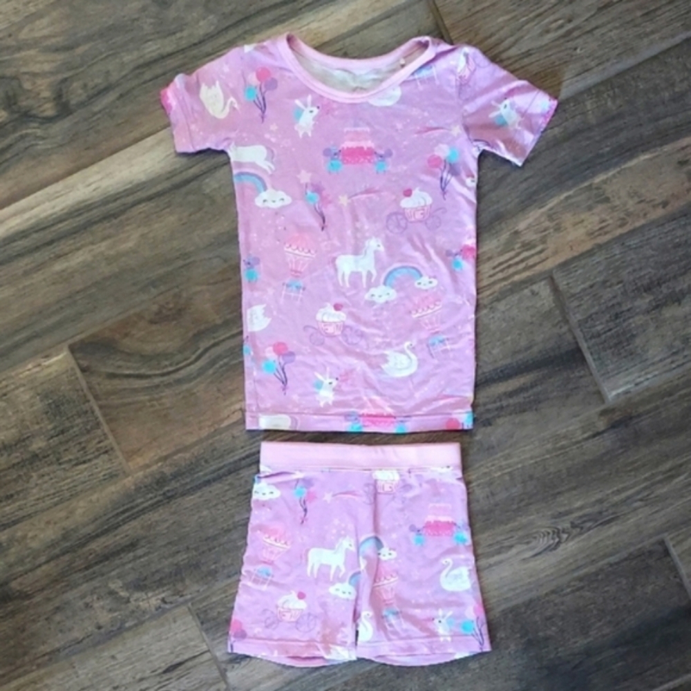 Pink Unicorn Kids Pajamas
